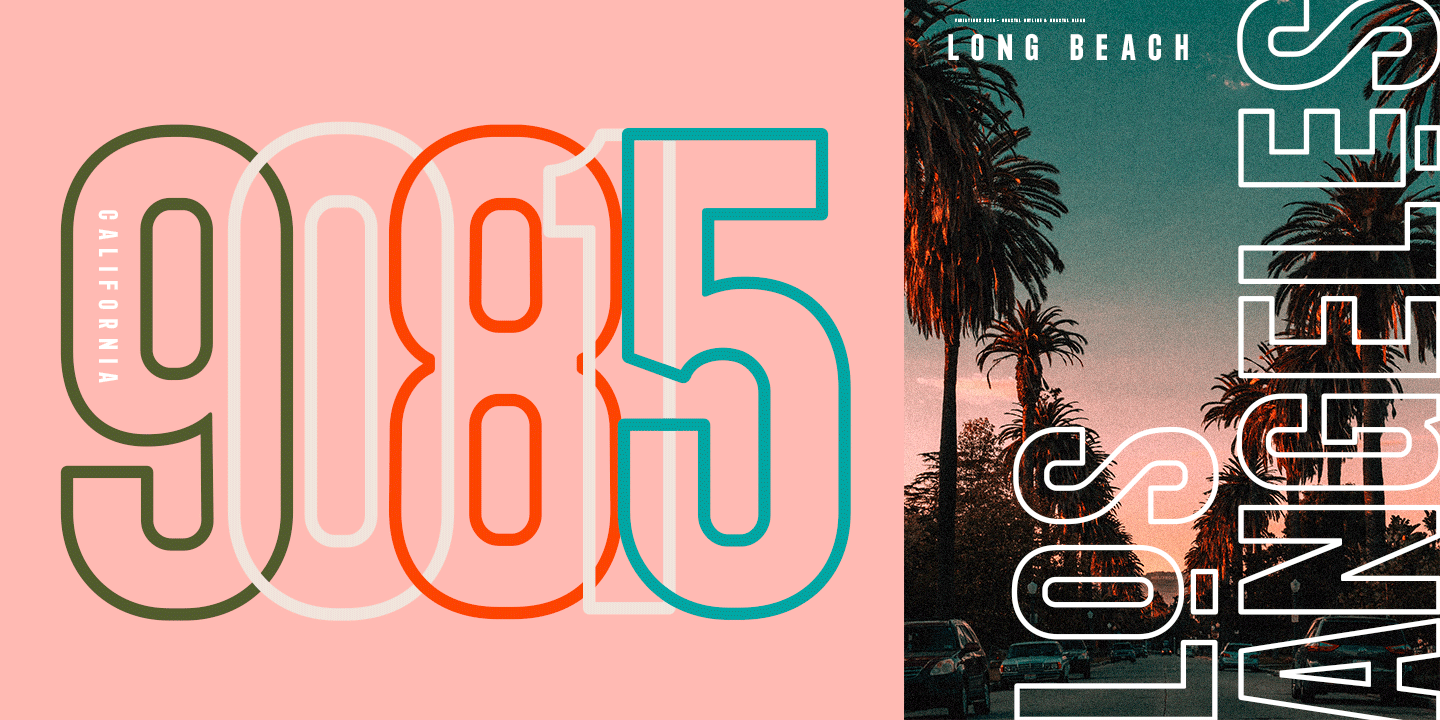 Coastal Round Font preview